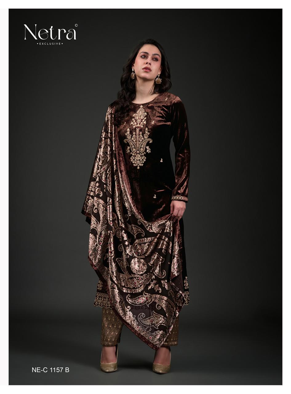 NETRA EXCLUSIVE LAVANYA SERIES 1157 A TO 1157 D 16