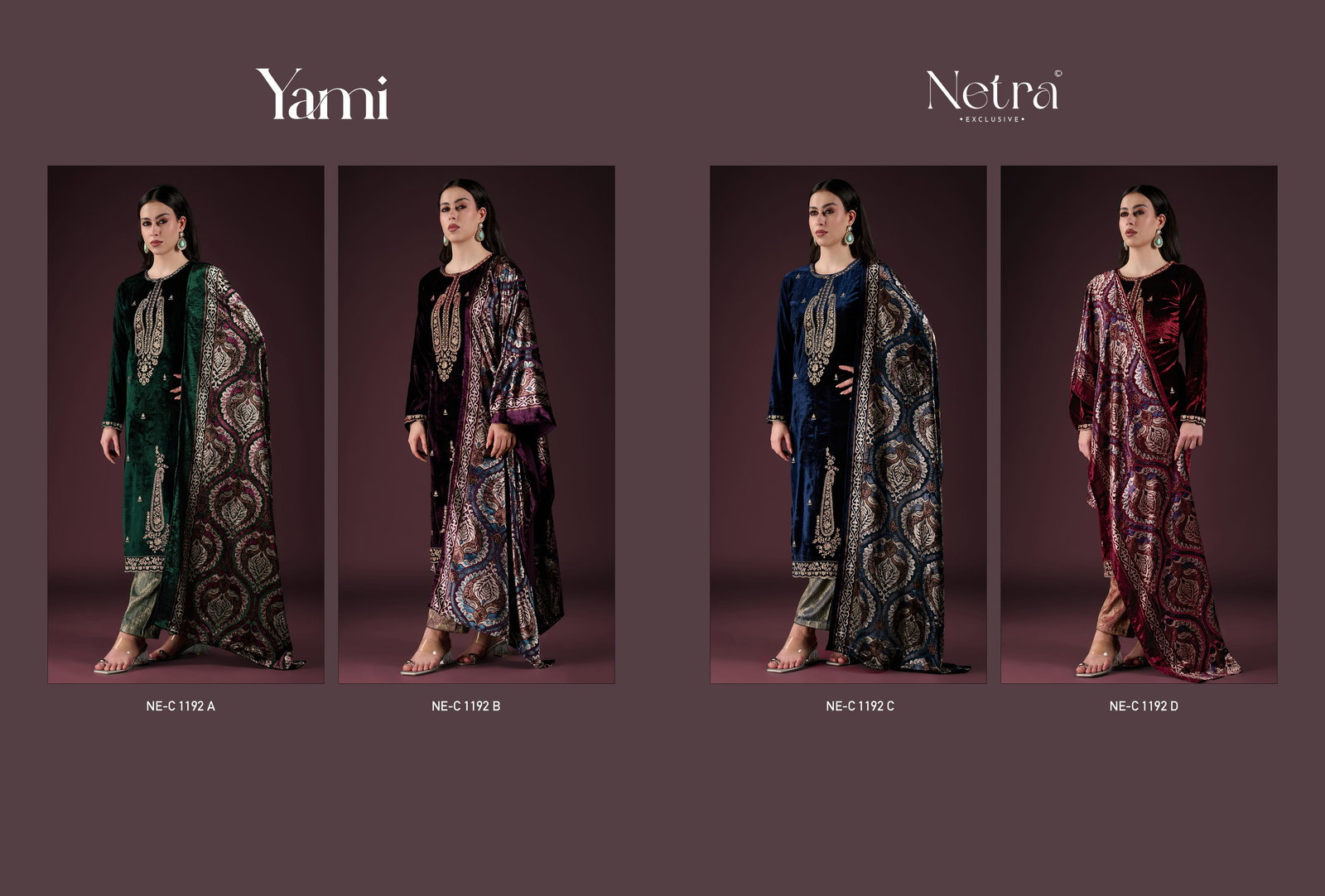 NETRA EXCLUSIVE YAMI SERIES NX1192A TO NT1192D 15