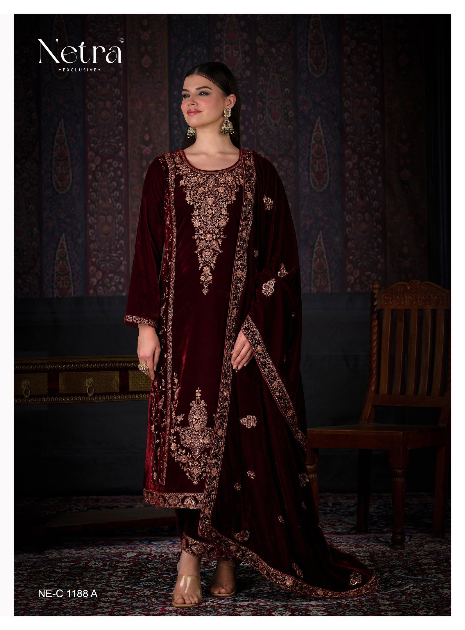 NETRA EXCLUSIVE ZAINA SERIES 1188A TO 1188D 2