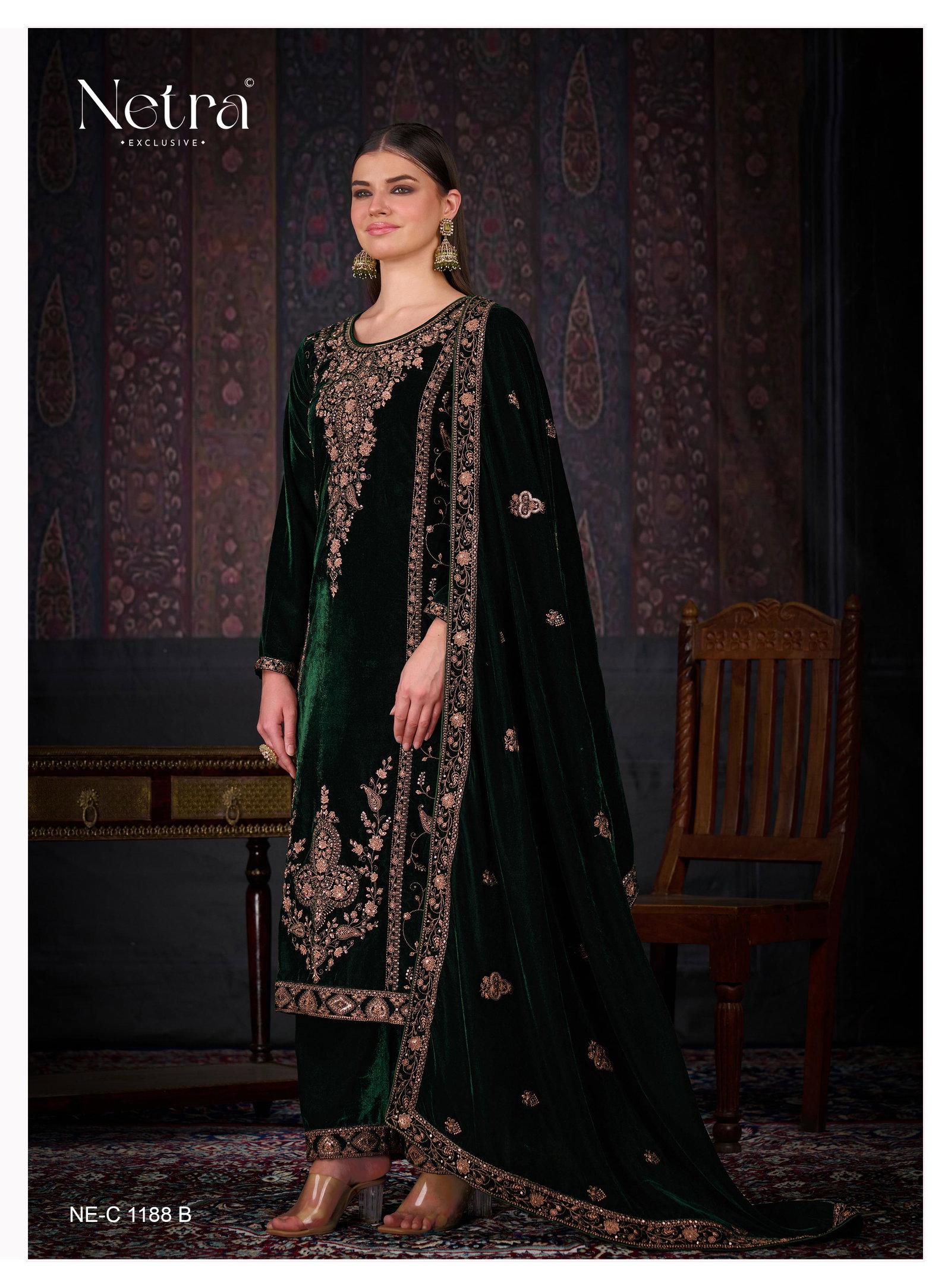 NETRA EXCLUSIVE ZAINA SERIES 1188A TO 1188D 6