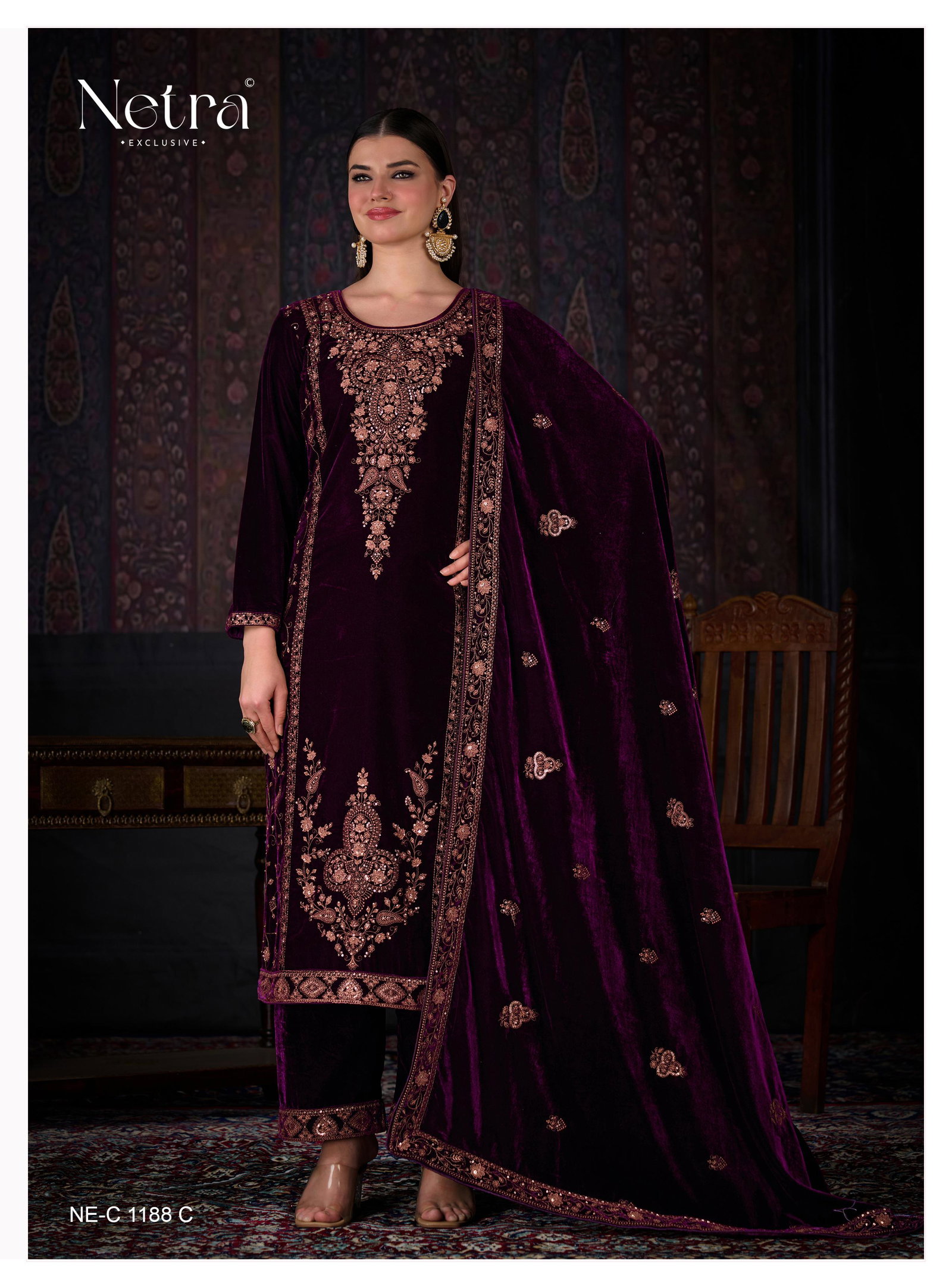 NETRA EXCLUSIVE ZAINA SERIES 1188A TO 1188D 9