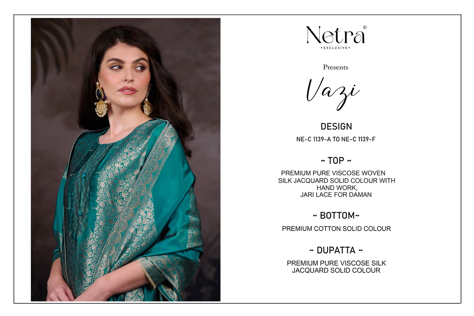 NETRA EXCLUSIVE VIZA SERIES 1139A TO 1139F 4