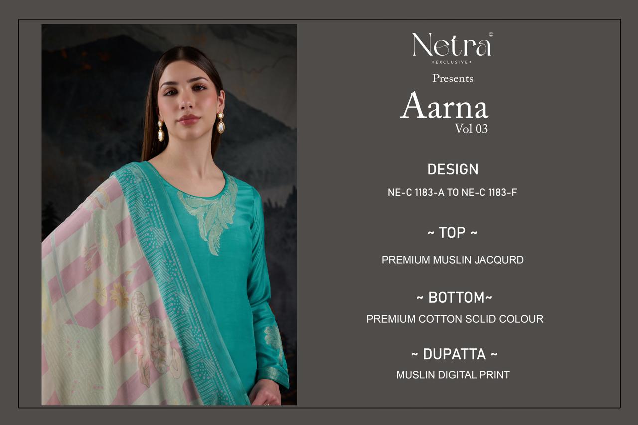 NETRA EXCLUSIVE AARNA SERIES NE-1183A TO 1183F 6