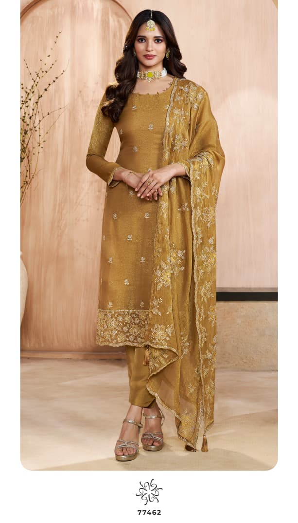 VINAY FASHION KULEESH TAAJ SERIES 77461 TO 77464 2