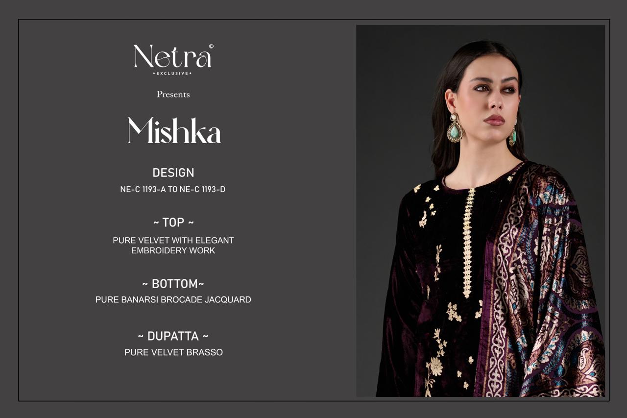 NETRA EXCLUSIVE MIKSHA SERIES C1193A TO 1193D 1