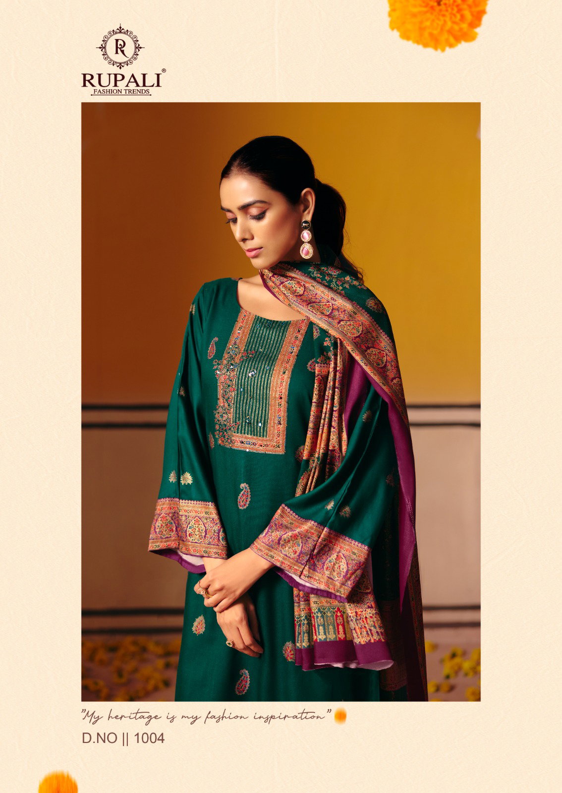 RUPALI FASHION TRENDZ 1001-1004 SERIES SALWAR SUIT 7