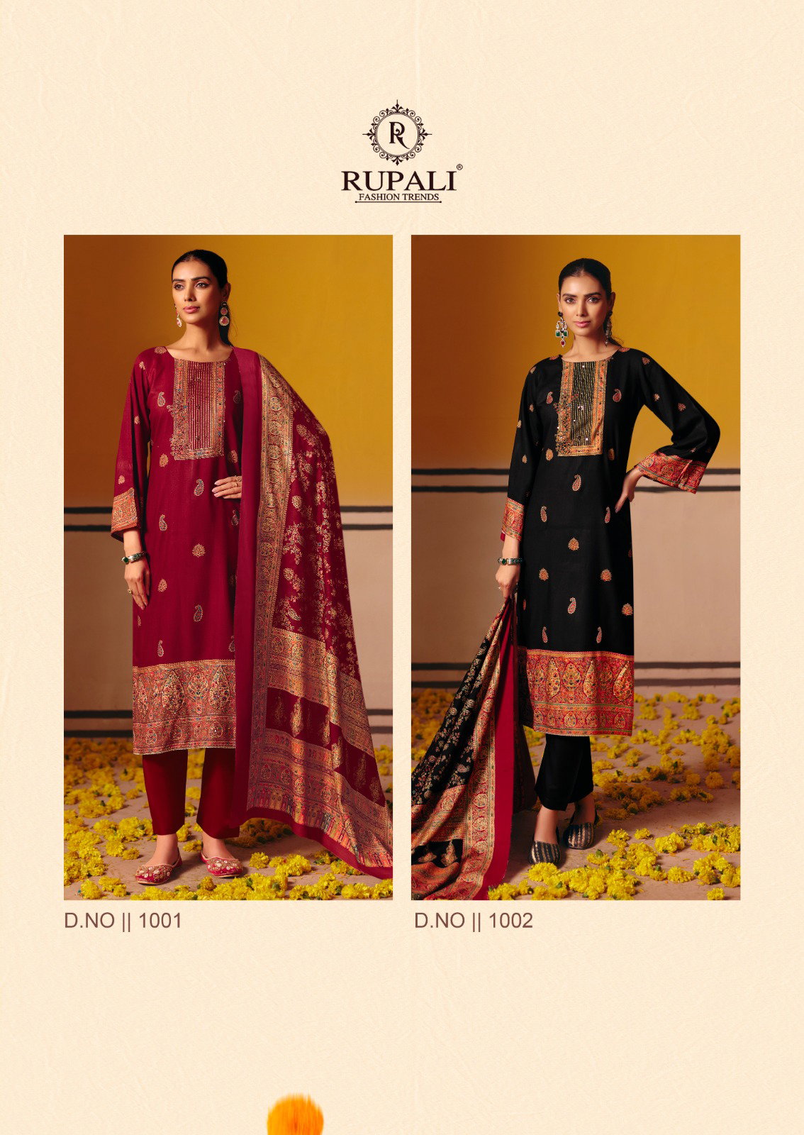 RUPALI FASHION TRENDZ 1001-1004 SERIES SALWAR SUIT 1