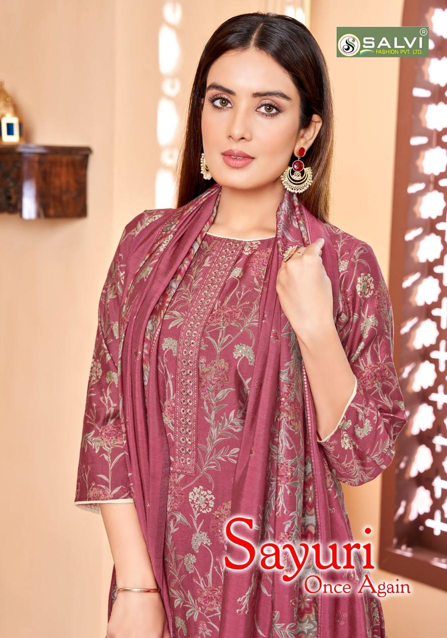 SALVI FASHION SAYURI ONCE AGAIN SERIES 9001 TO 9008 11