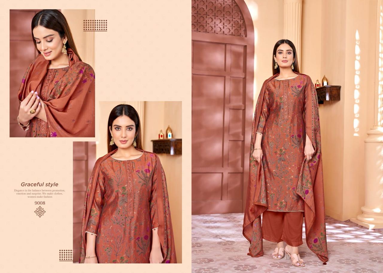 SALVI FASHION SAYURI ONCE AGAIN SERIES 9001 TO 9008 10