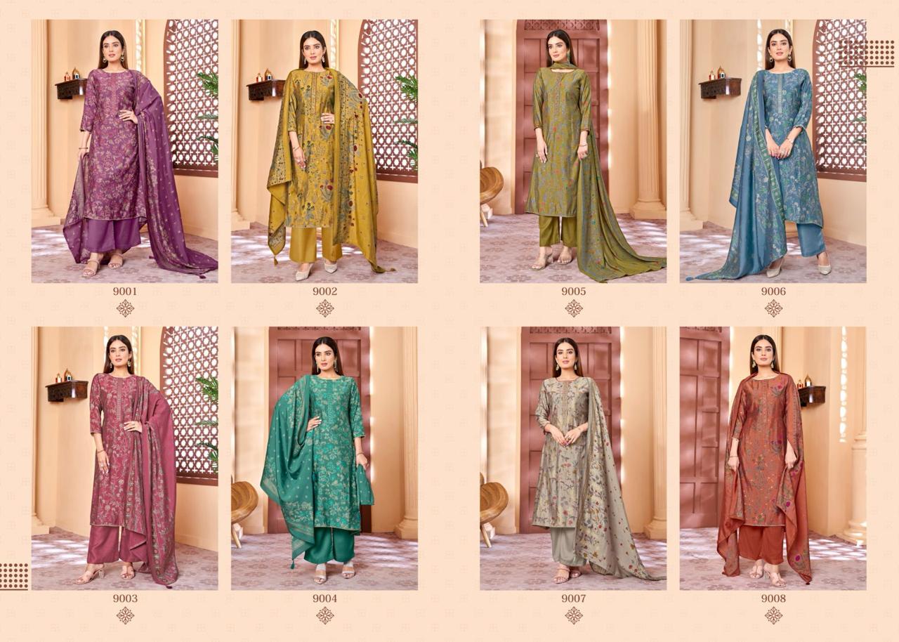 SALVI FASHION SAYURI ONCE AGAIN SERIES 9001 TO 9008 8