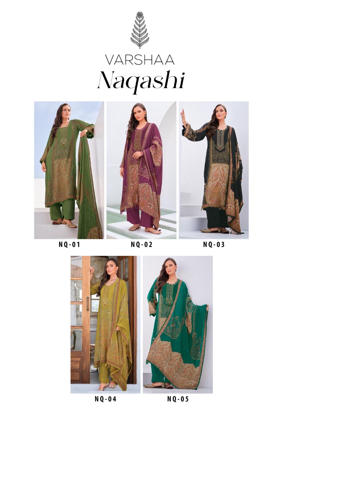 VARSHA NAQASHI SERIES NQ01 TO NQ05 6