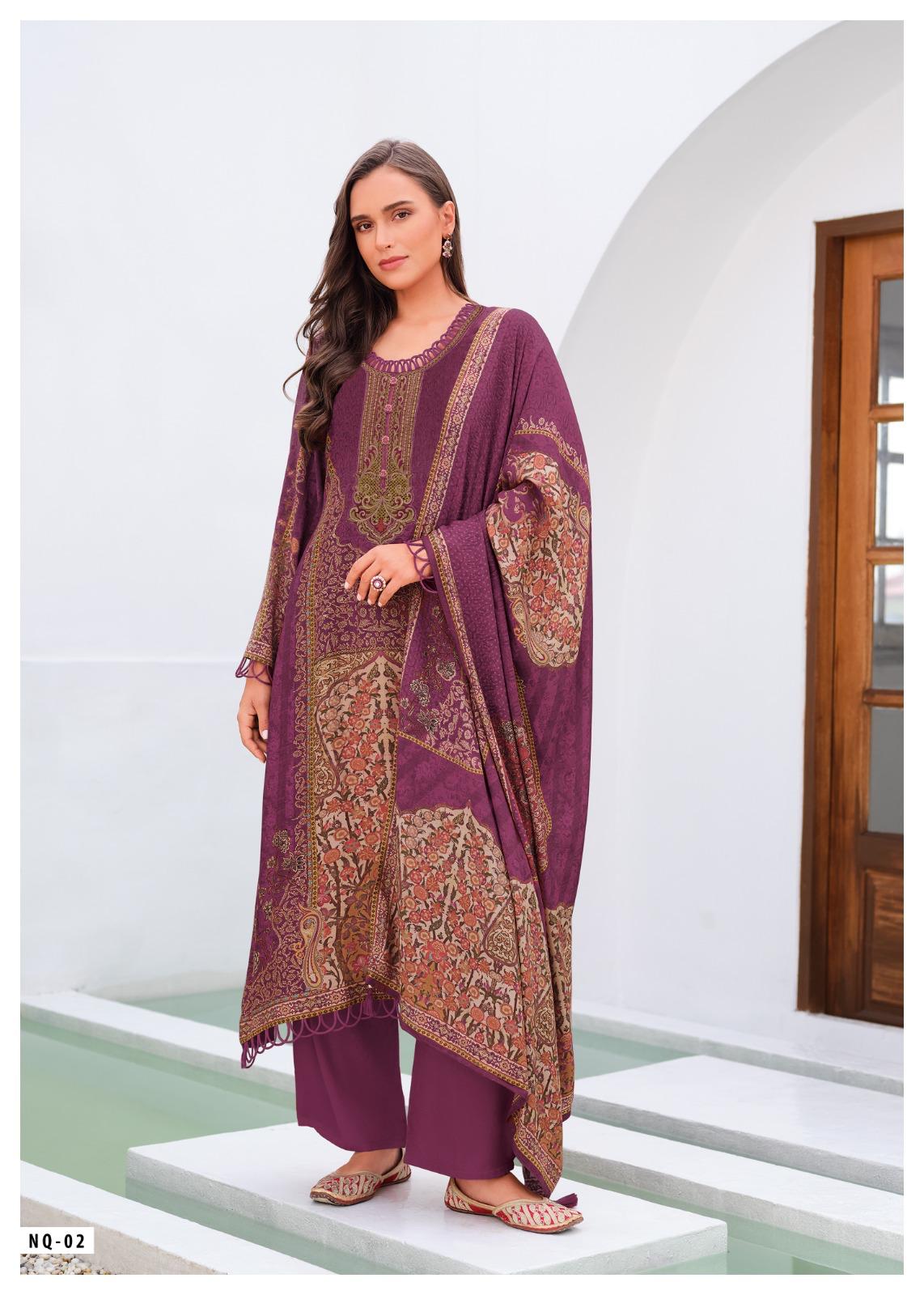 VARSHA NAQASHI SERIES NQ01 TO NQ05 12