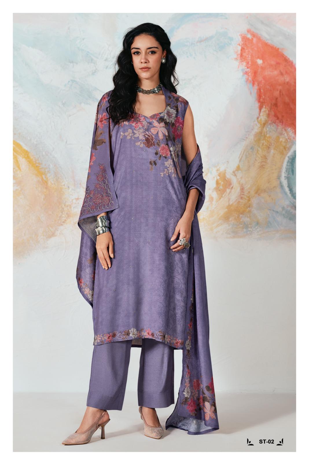 VARSHAA SITARA SERIES ST01 TO 04 5