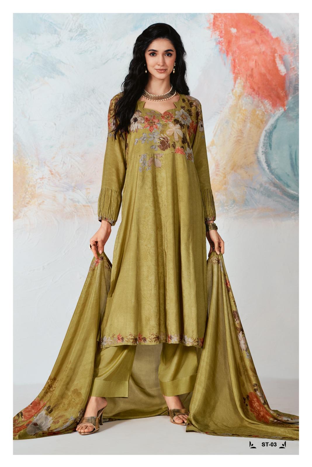 VARSHAA SITARA SERIES ST01 TO 04 4