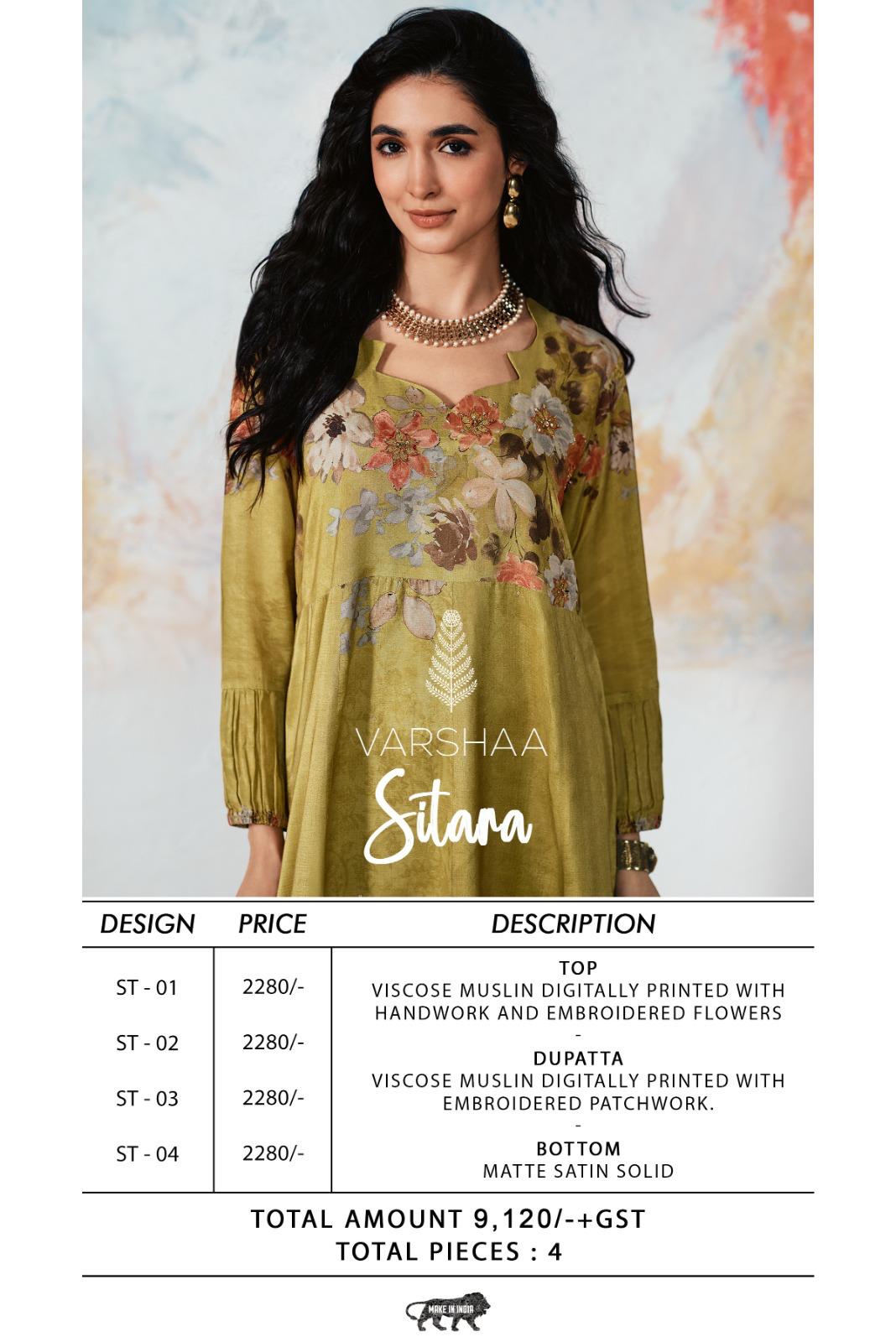 VARSHAA SITARA SERIES ST01 TO 04 2