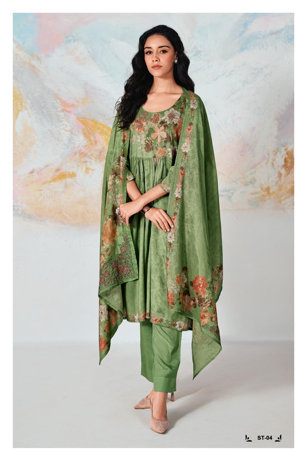 VARSHAA SITARA SERIES ST01 TO 04 9
