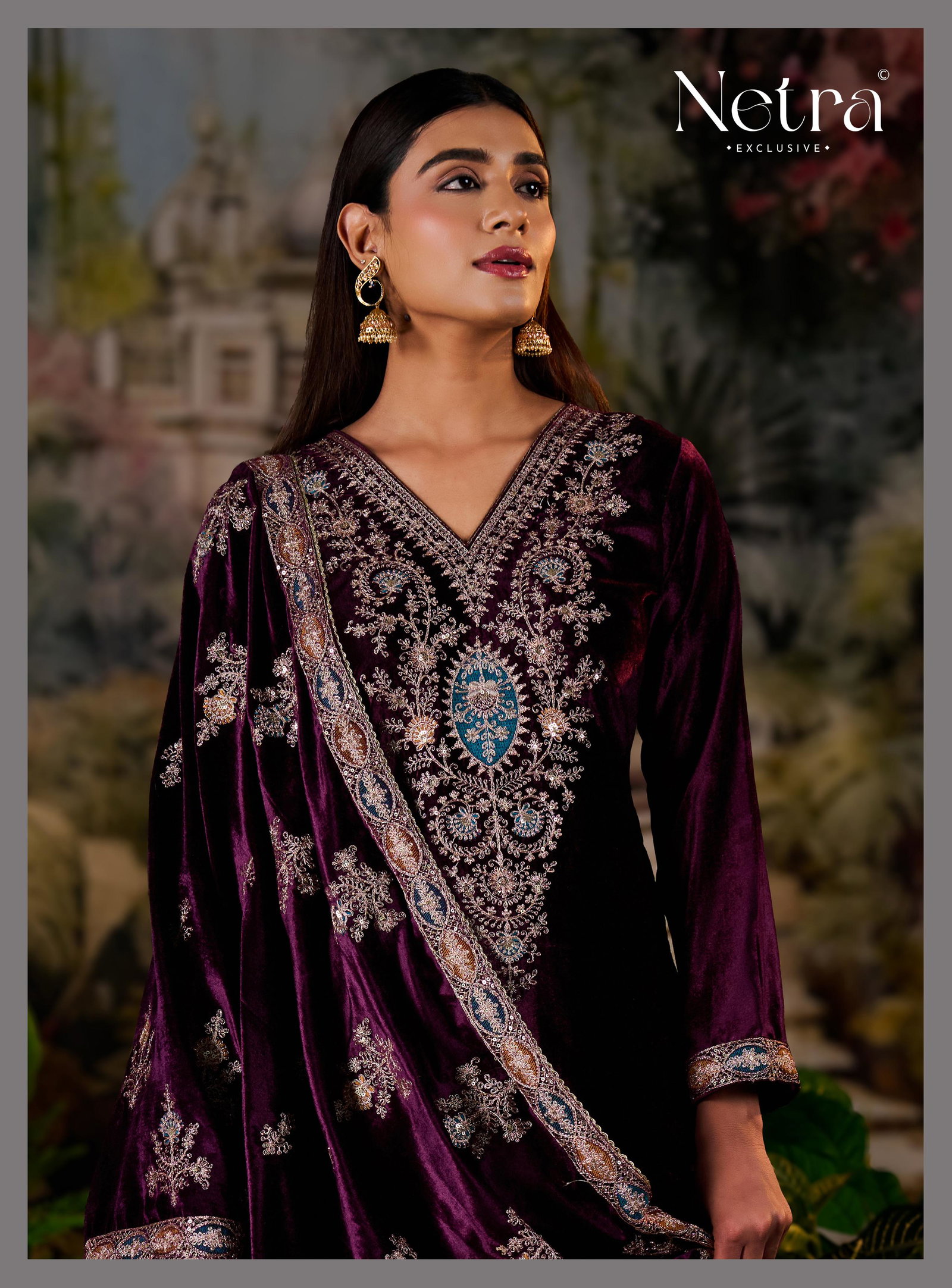 NETRA EXCLUSIVE JASLEEN SERIES 1199A TO 1199D 12