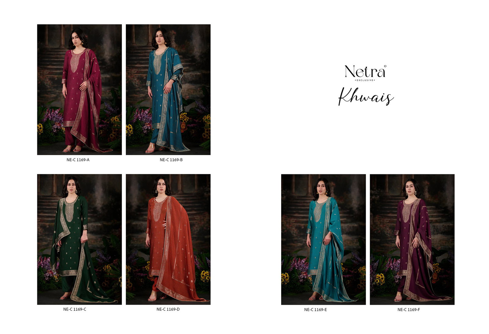 NETRA EXCLUSIVE KHWAIS SERIES 1169AA TO 1169D 5