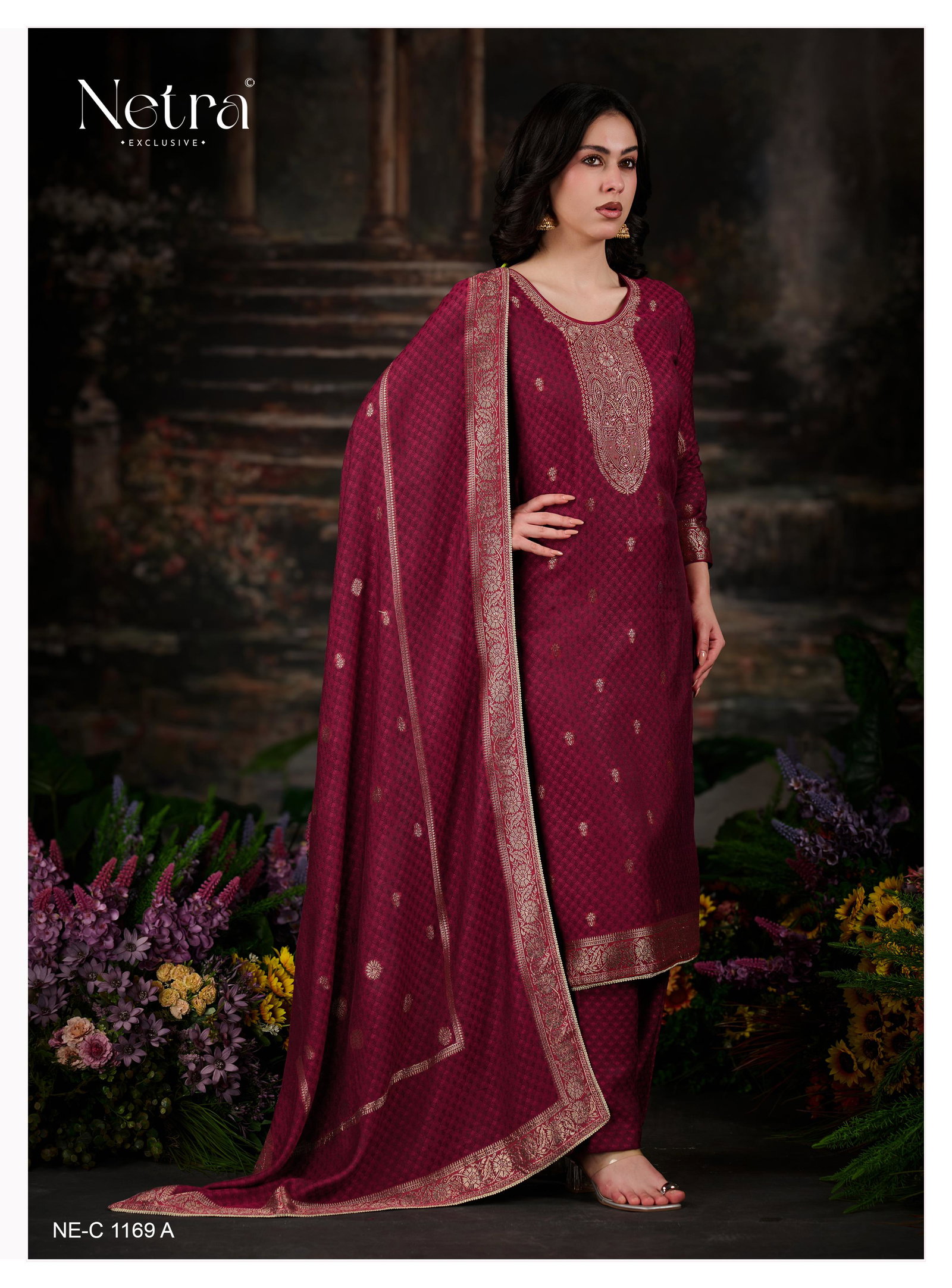 NETRA EXCLUSIVE KHWAIS SERIES 1169AA TO 1169D 16