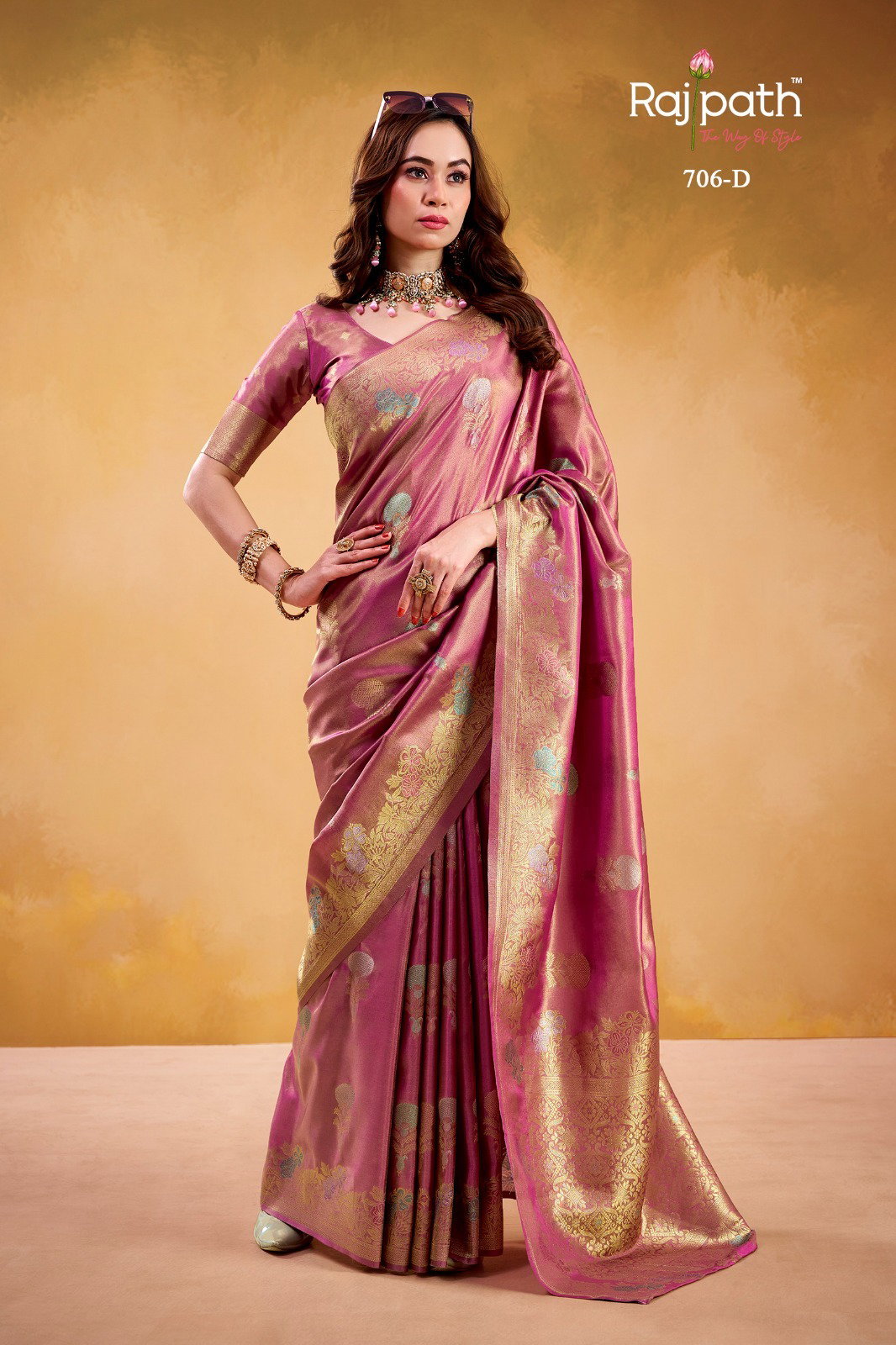 RAJPATH FABRICS-KORIAN SILK SERIES 706A TO 706E 4