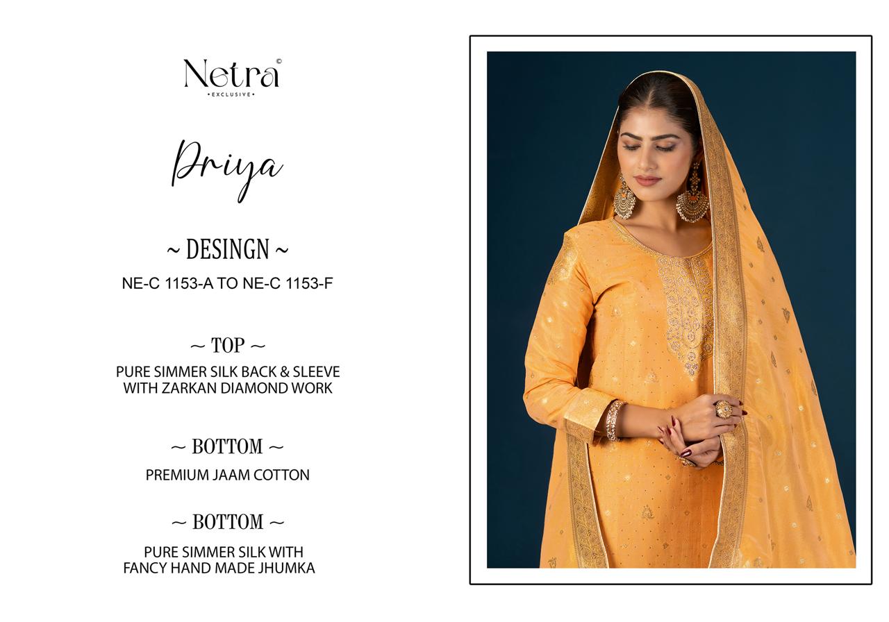 NETRA EXCLUSIVE PRIYA SERIES NE-C1153A TO NE-C1153F 13
