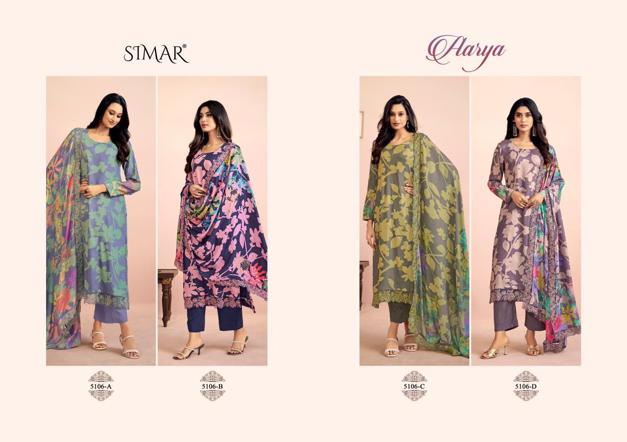 GLOSSY SIMAR AARYA SERIES 5106A TO 5106D 9