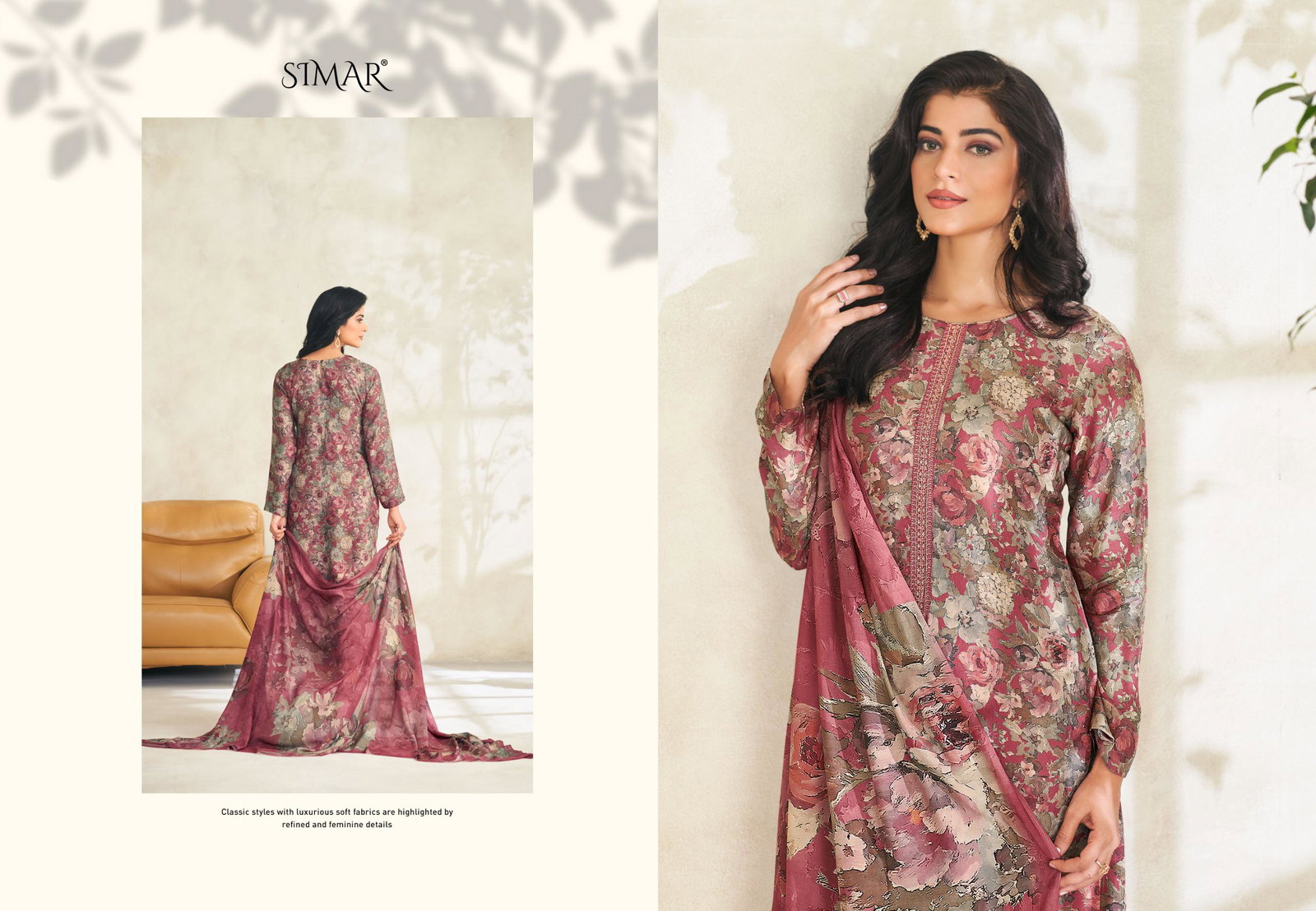 GLOSSY SIMAR HAMSAFAR SERIES 5209A TO 5209D 8