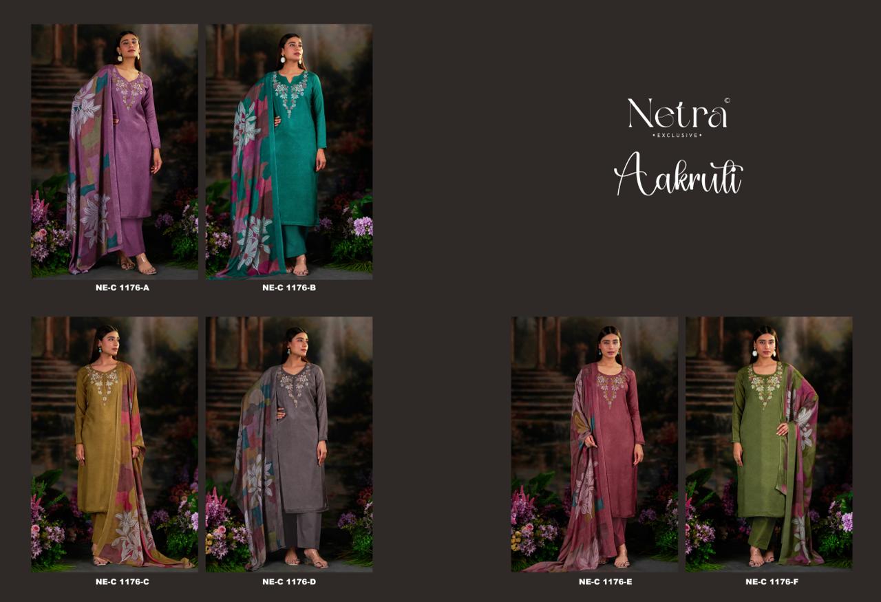 NETRA EXCLUSIVE AALRUTI SERIES NE-C1176A TO NE-C1176F 2