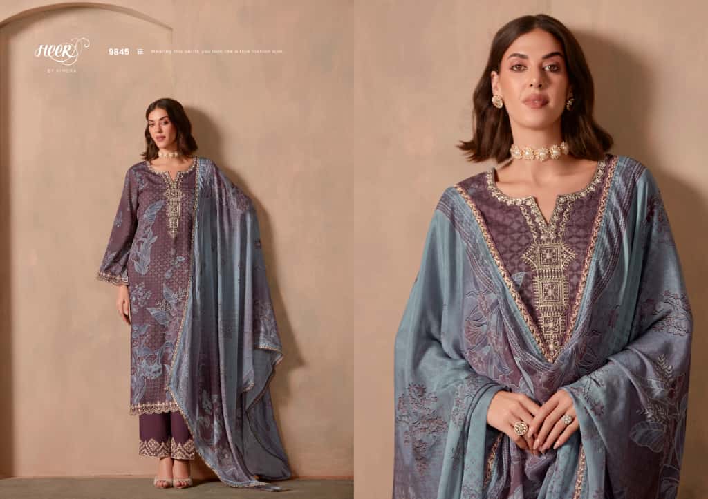 KIMORA FASHION HEER CALSSLC SERIES 9841 TO 9846 12