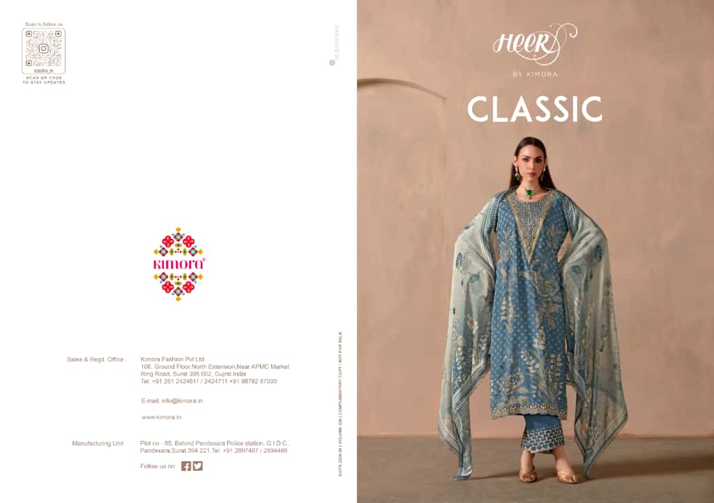 KIMORA FASHION HEER CALSSLC SERIES 9841 TO 9846 7