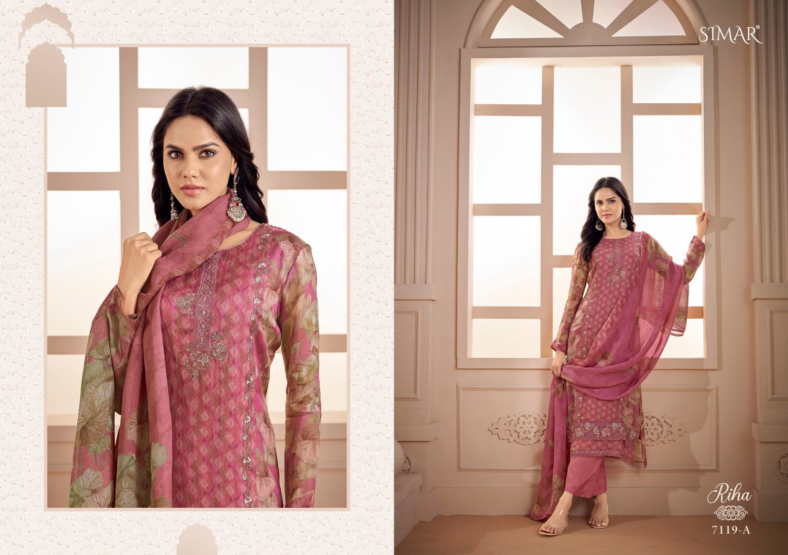 GLOSSY SIMAR RIHA SERIES 7119A TO 7119D 2