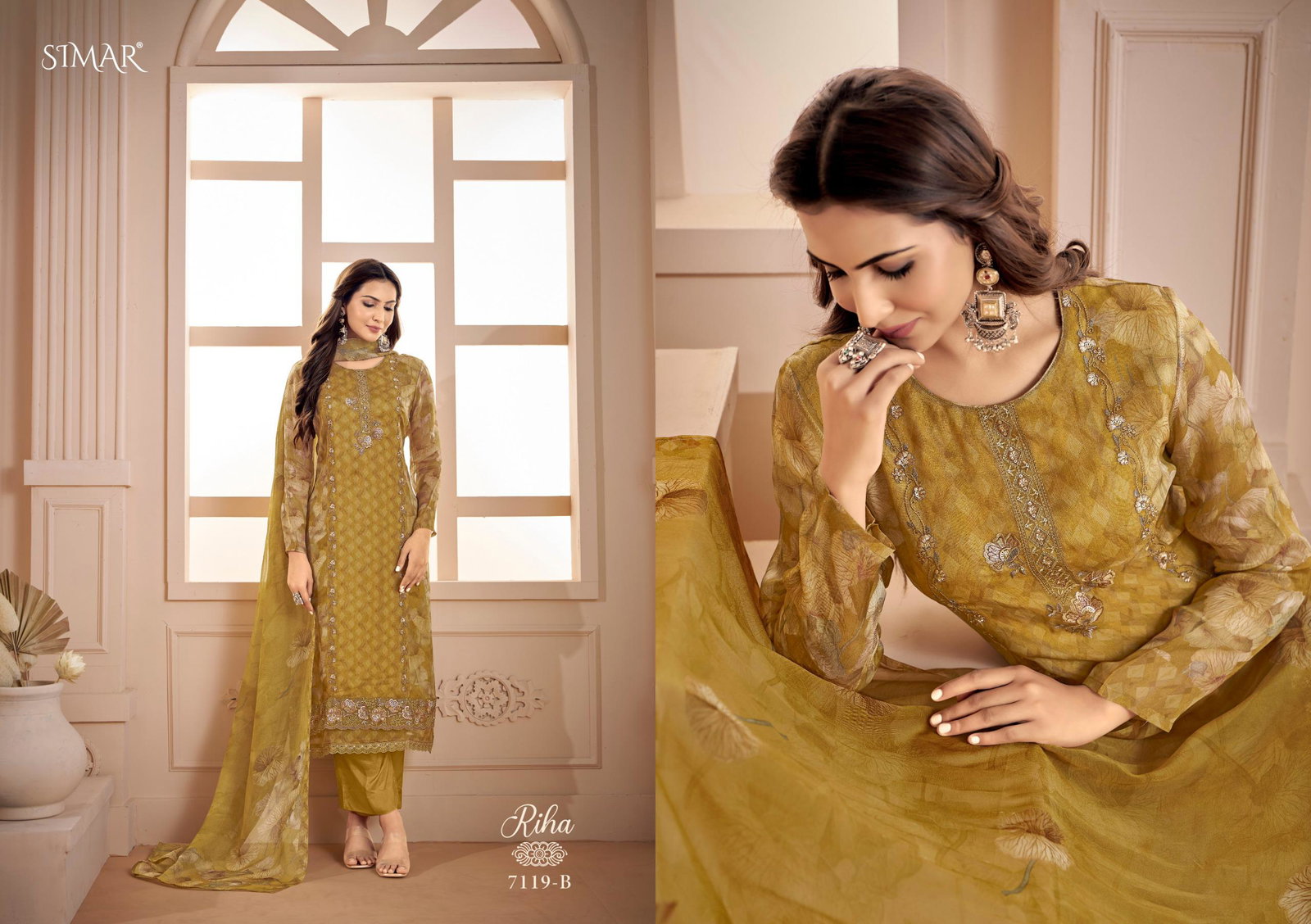 GLOSSY SIMAR RIHA SERIES 7119A TO 7119D 7