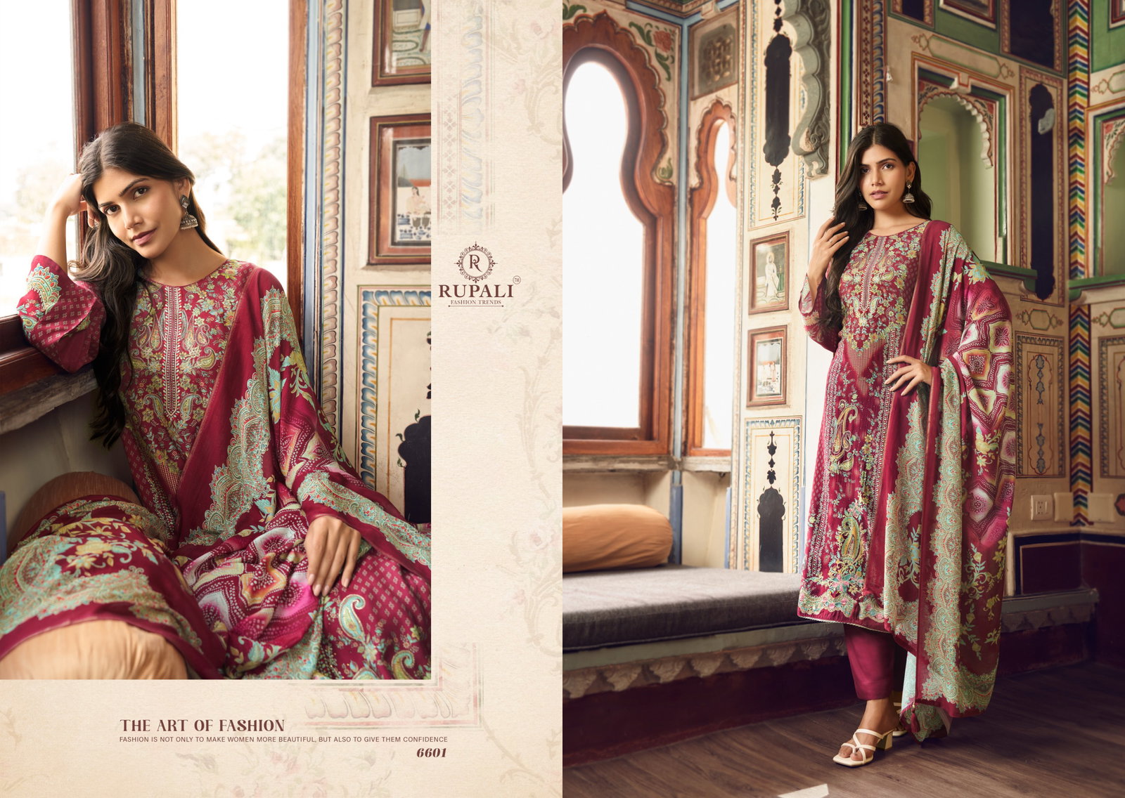 RUPALI FASHION TRENDZ SATNVIKA 6601-6604 SERIES SALWAR SUIT 3