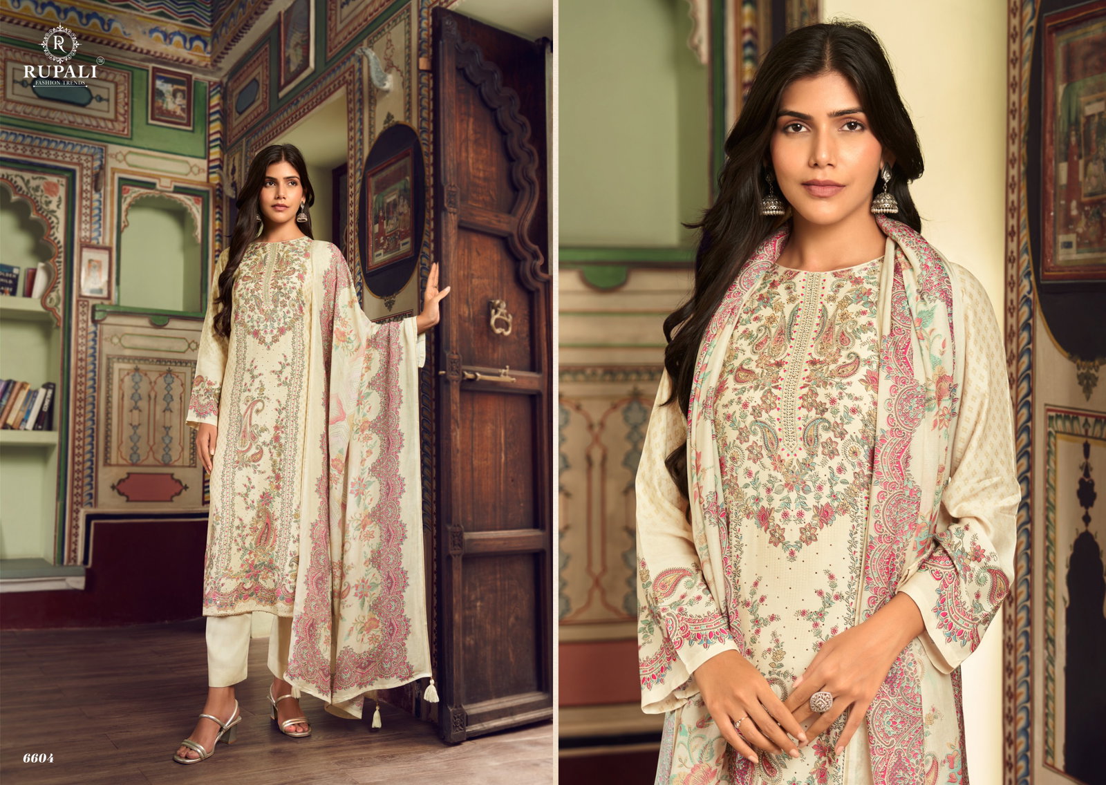 RUPALI FASHION TRENDZ SATNVIKA 6601-6604 SERIES SALWAR SUIT 2