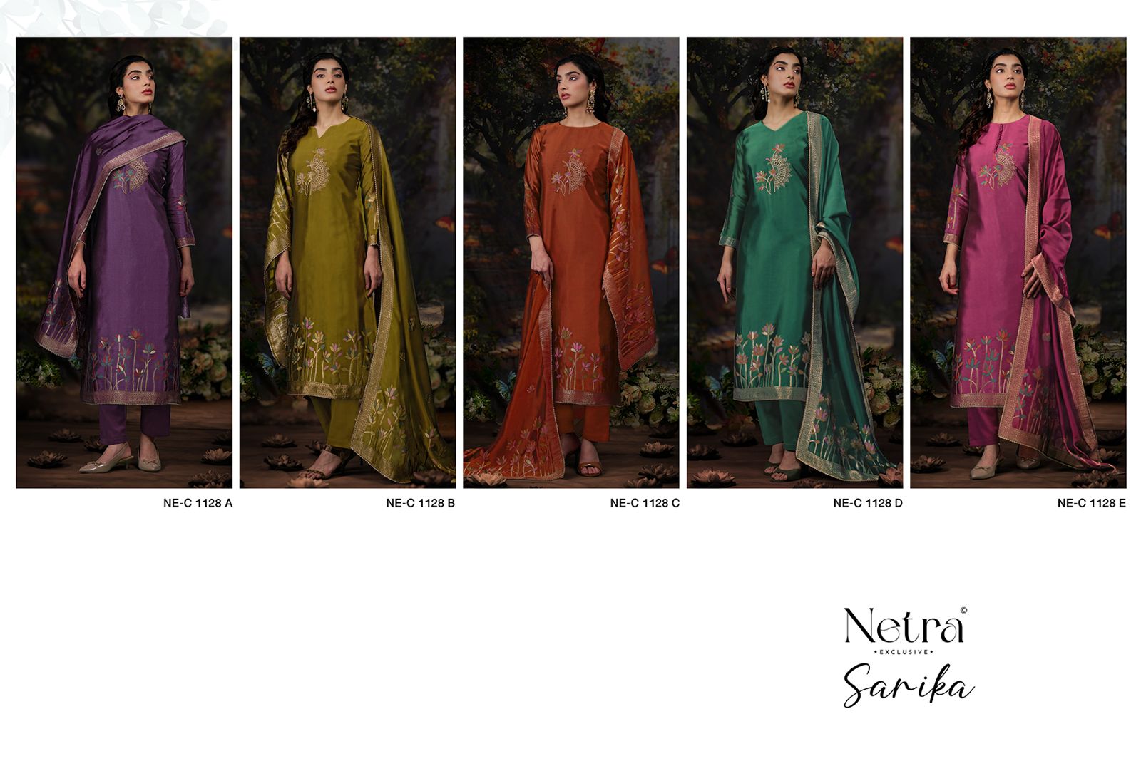 NETRA EXCLUSIVE SARIKA SERIES NE-C1128A TO NE-C1128F 1