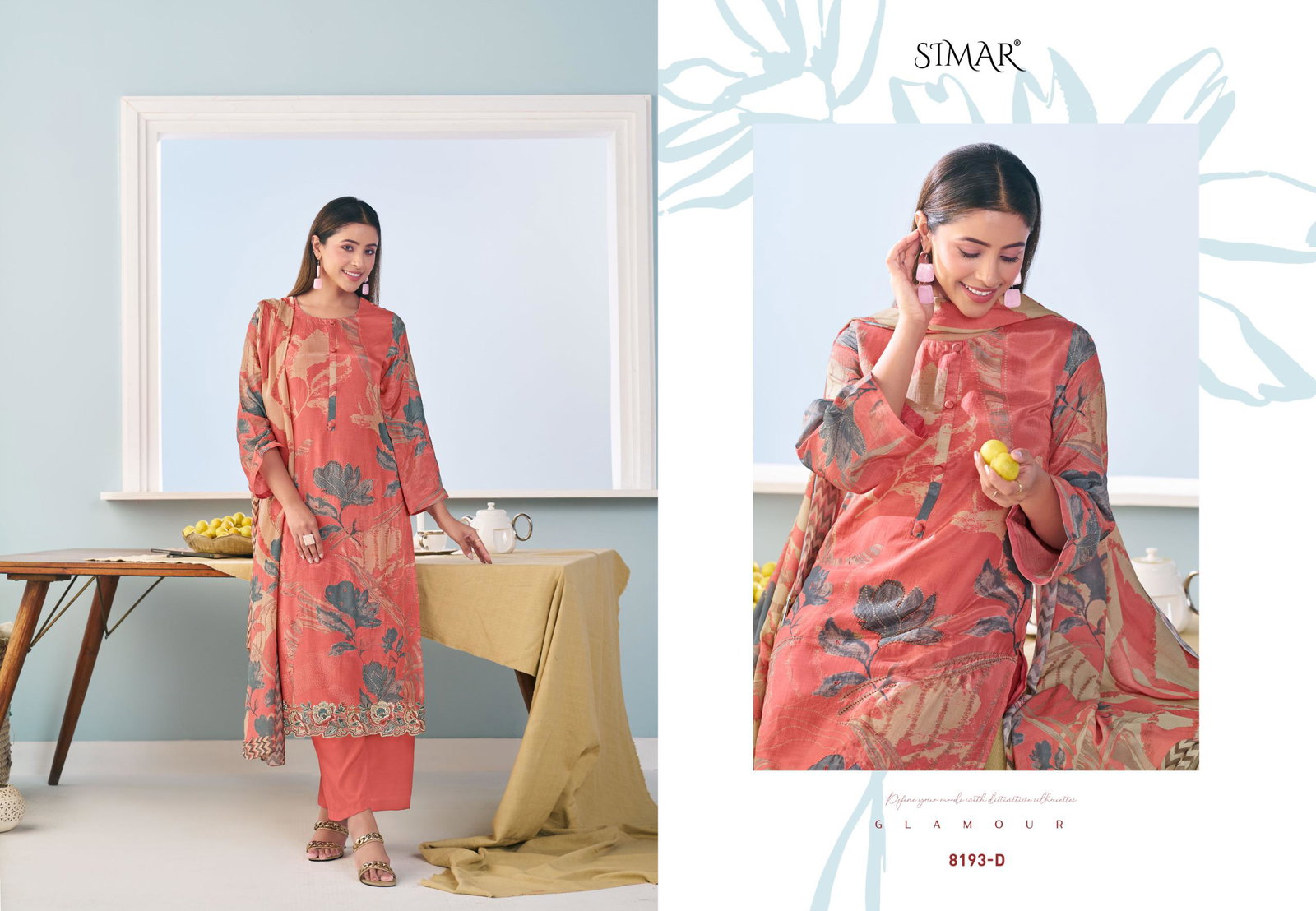 GLOSSY SIMAR TEA-PARTY SERIES 8193A TO 8193D 6