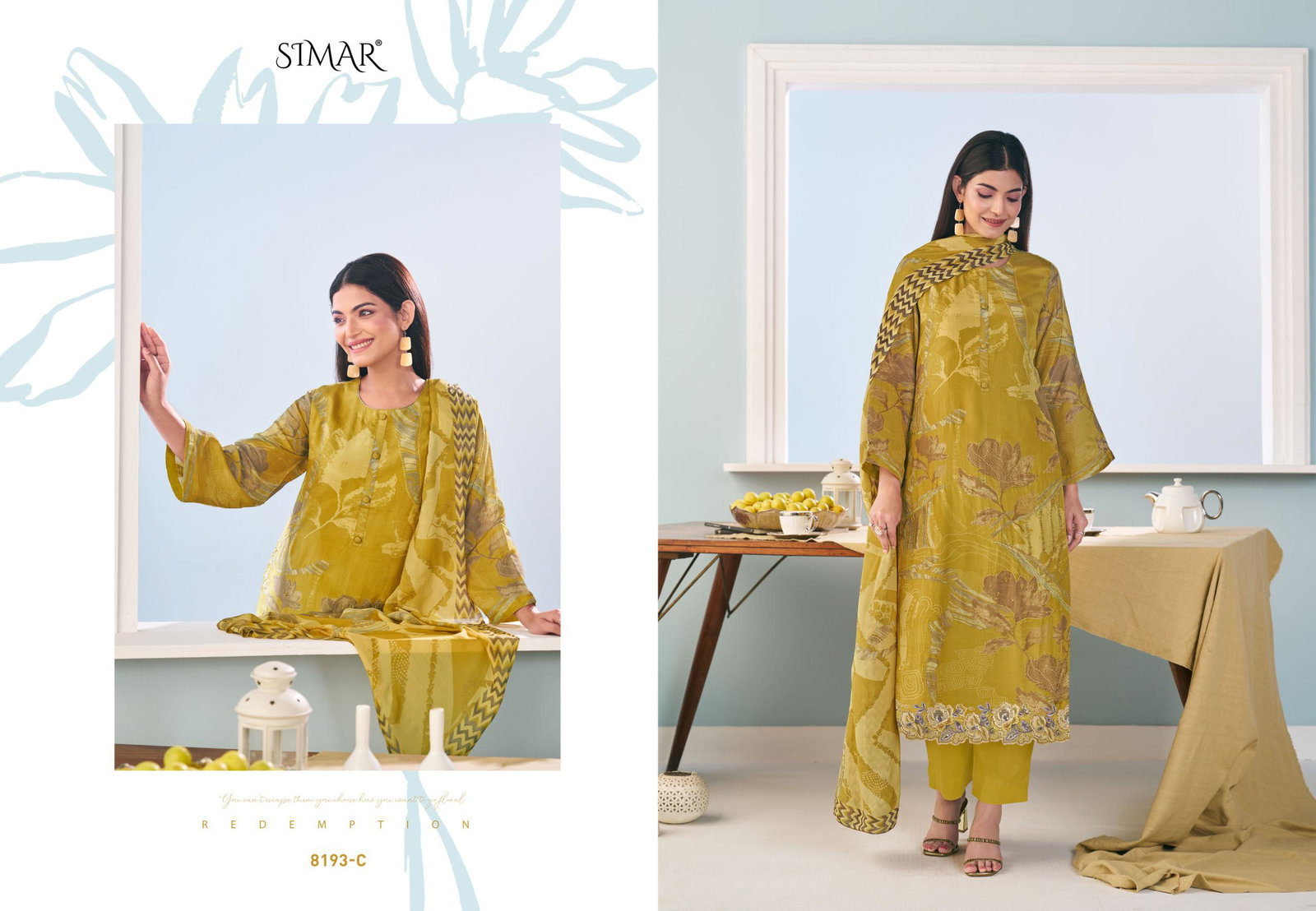 GLOSSY SIMAR TEA-PARTY SERIES 8193A TO 8193D 4
