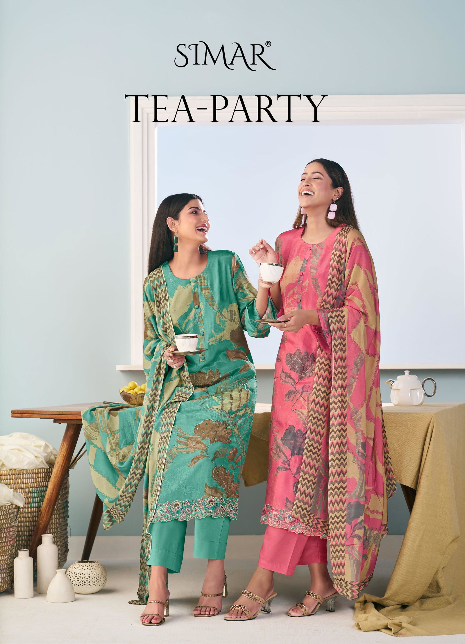 GLOSSY SIMAR TEA-PARTY SERIES 8193A TO 8193D 7