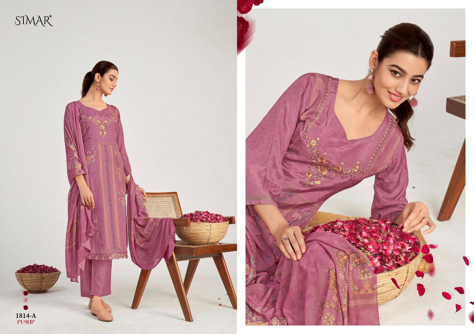 GLOSSY SIMAR PUSHP SERIES 1814A TO 1814D 3