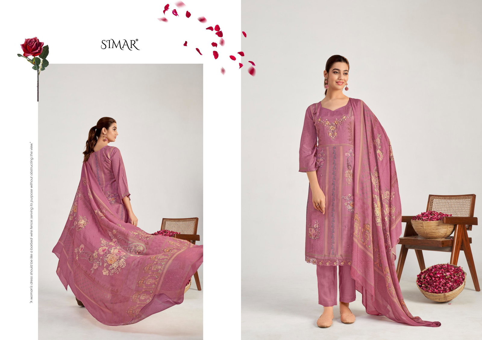 GLOSSY SIMAR PUSHP SERIES 1814A TO 1814D 2