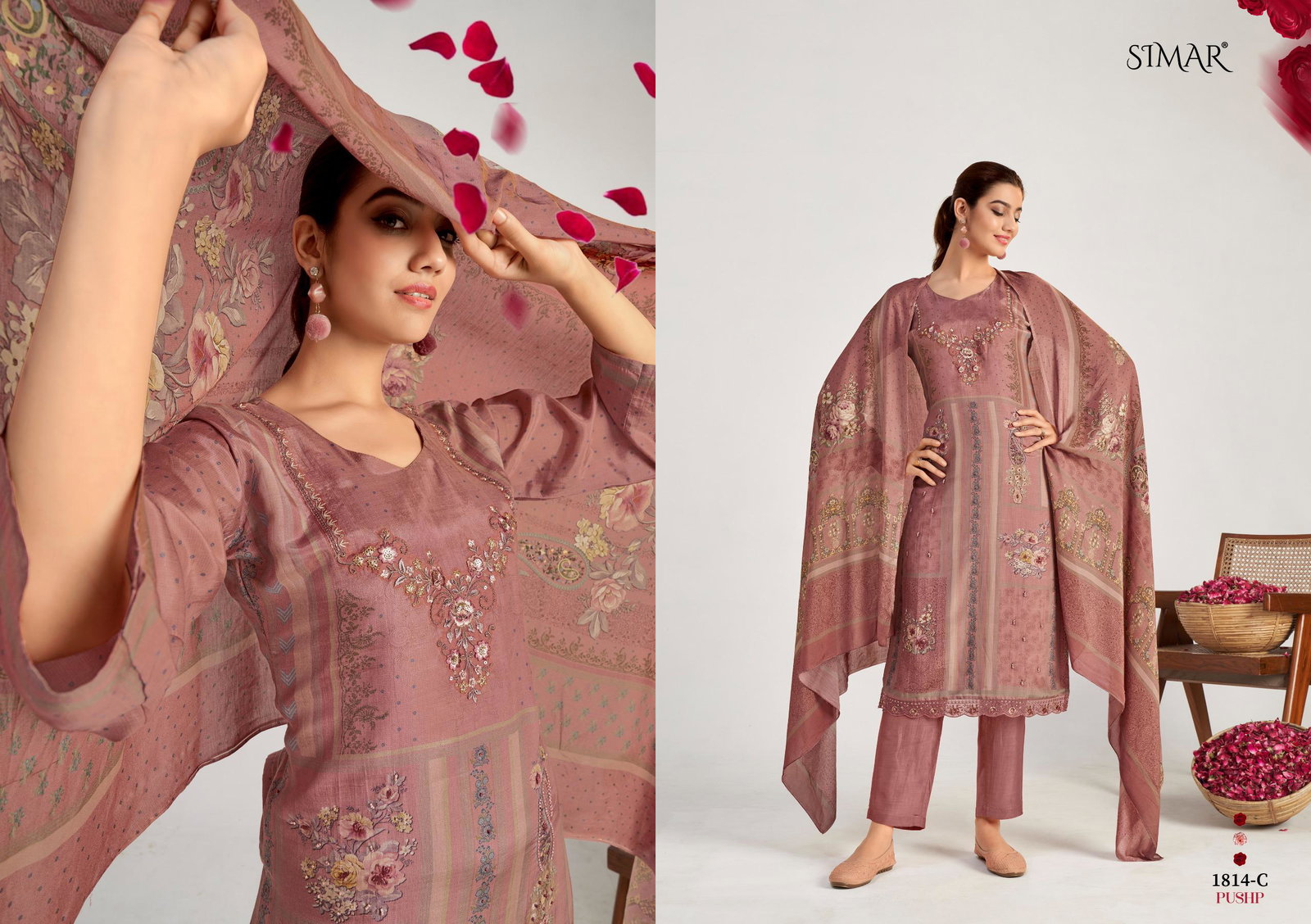 GLOSSY SIMAR PUSHP SERIES 1814A TO 1814D 5