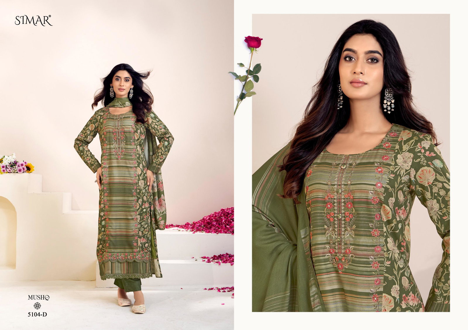 GLOSSY SIMAR MUSHQ SERIES 51040A TO 5104D 1