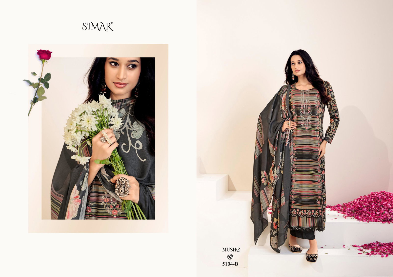 GLOSSY SIMAR MUSHQ SERIES 51040A TO 5104D 7