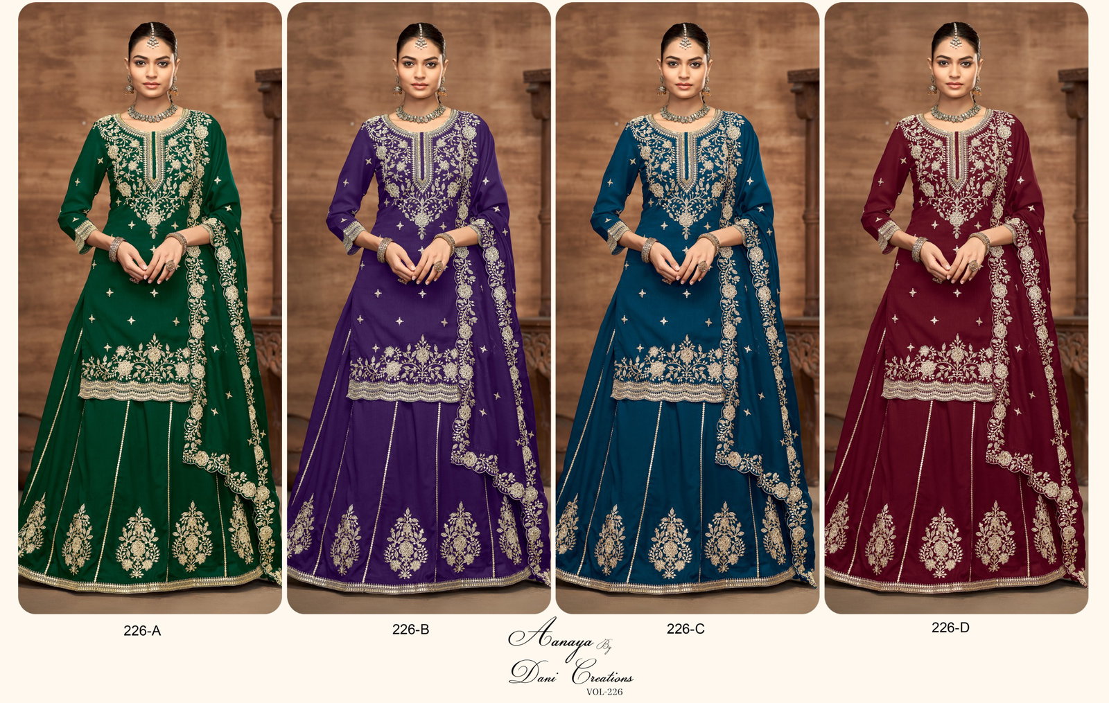 DANI FASHION AANAYA SERIES 226A TO 226D VOL-226 1