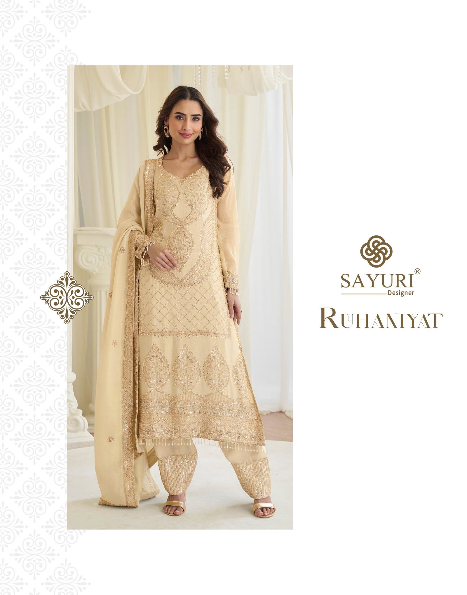 SAYURI DESIGNER PRESENT BANDHAN FREE SIZE STICHED SALWAR SUIT SERIES 10279 TO 10281 11