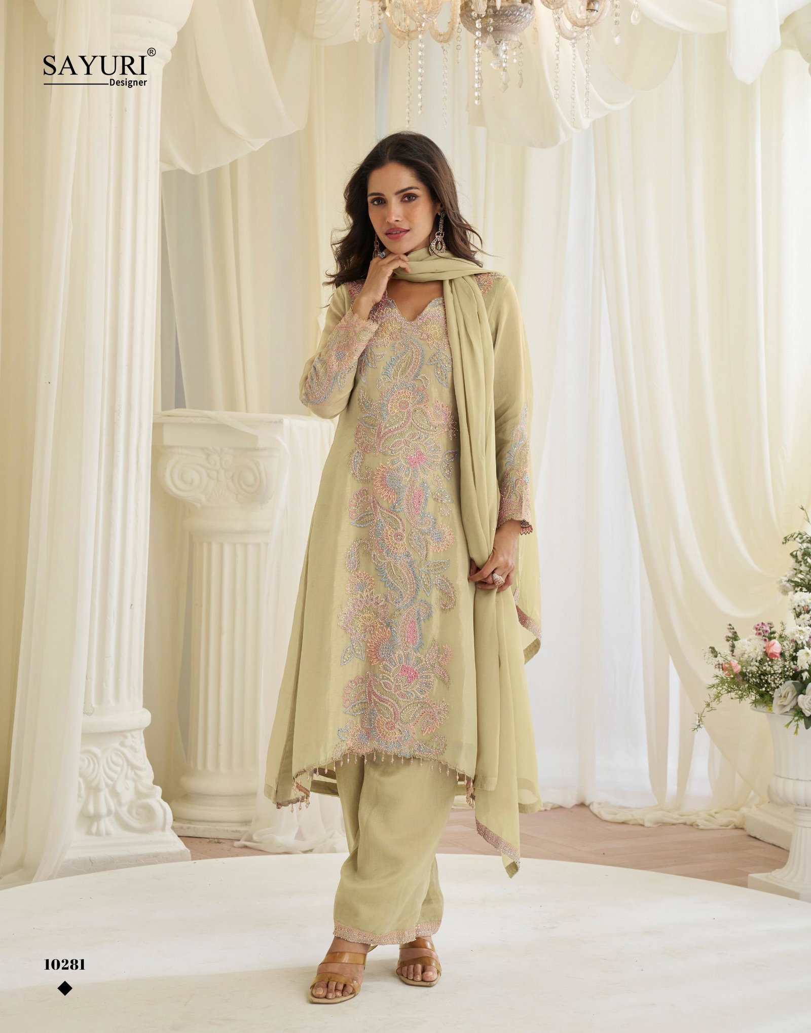 SAYURI DESIGNER PRESENT BANDHAN FREE SIZE STICHED SALWAR SUIT SERIES 10279 TO 10281 2