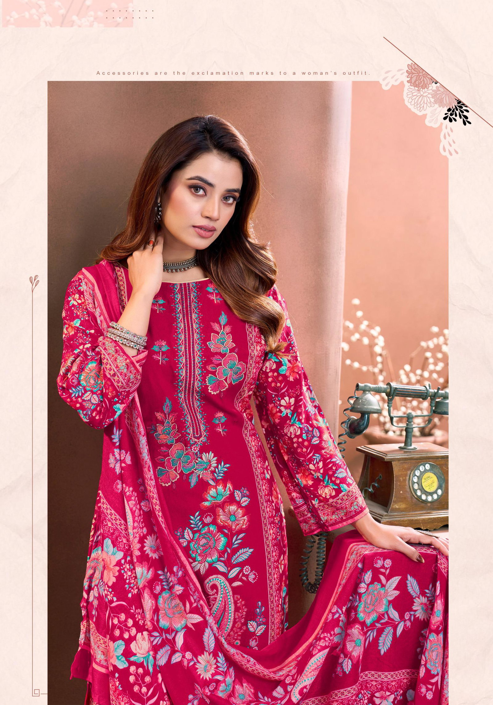 HARSHIT FASHION BY ALOK SUIT RIAZ SERIES -H-2215-01 TO 2215-06 11