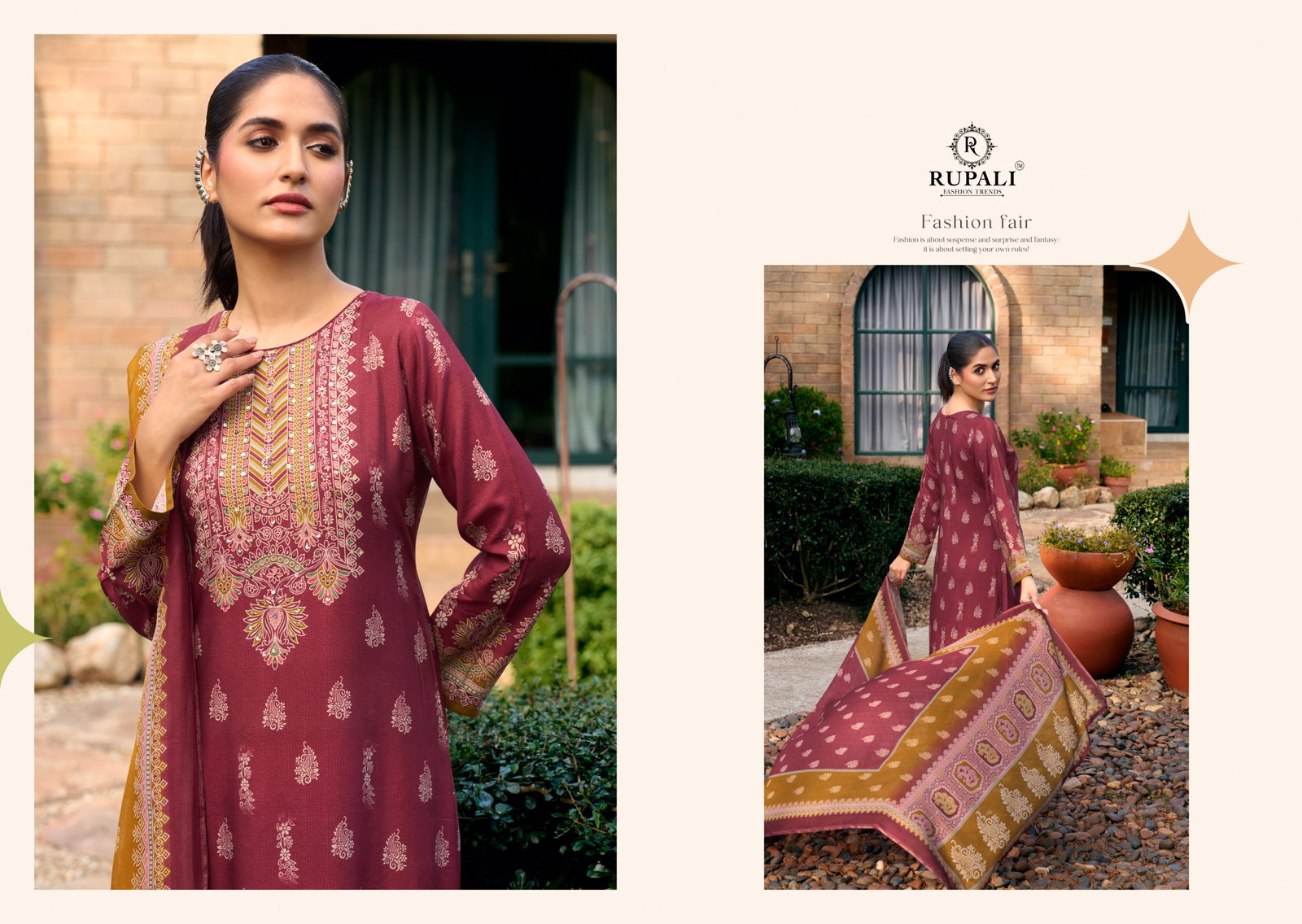 RUPALI FASHION TRENDZ  AELORA 3601-3604 SERIES SALWAR SUIT 7