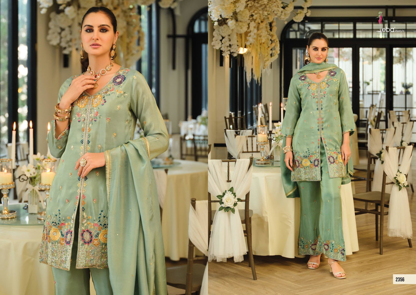 EBA PRESENT READYMADE SSANVI  SERIES 2355-2357 8