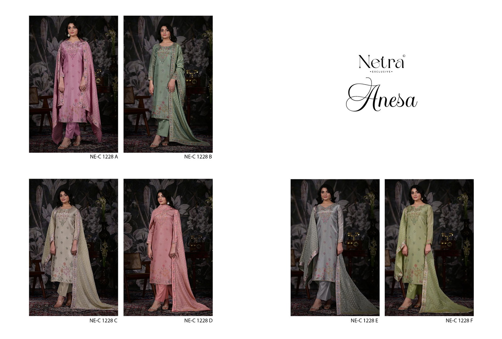 NETRA EXCLUSIVE ANESA SERIES NE-C1228A TO NE-C1228F 1